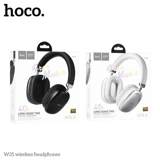 Tai Nghe Bluetooth chụp tai Hoco W35 V5.3, Pin dùng 40H, Hỗ trợ khe thẻ nhớ - Phụ Kiện Nhất Tín