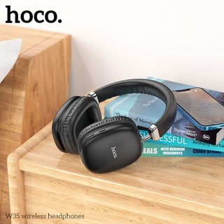 Tai Nghe Bluetooth chụp tai Hoco W35 V5.3, Pin dùng 40H, Hỗ trợ khe thẻ nhớ - Phụ Kiện Nhất Tín