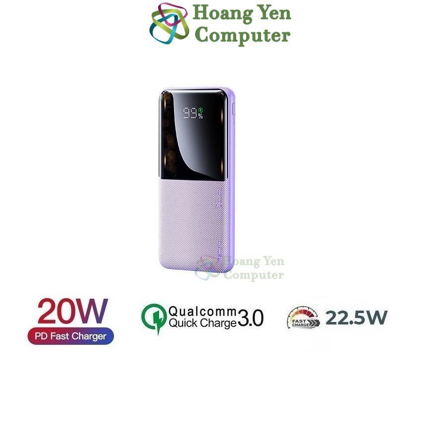 Nguồn Di Động 10000mah Remax 622 QC 22.5W và PD 20W - BH 12 Tháng