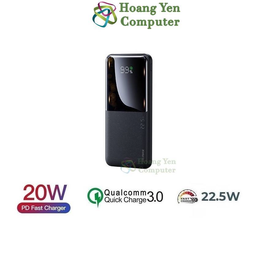 Nguồn Di Động 10000mah Remax 622 QC 22.5W và PD 20W - BH 12 Tháng
