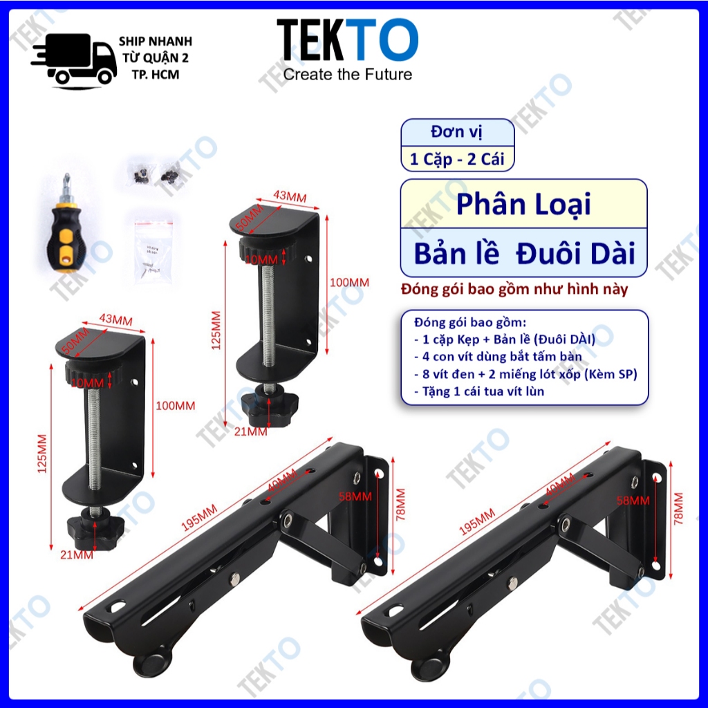 Tấm gỗ và Kẹp, Bản lề gập mở rộng bàn làm việc, tăng không gian để đồ - 132 | BigBuy360 - bigbuy360.vn