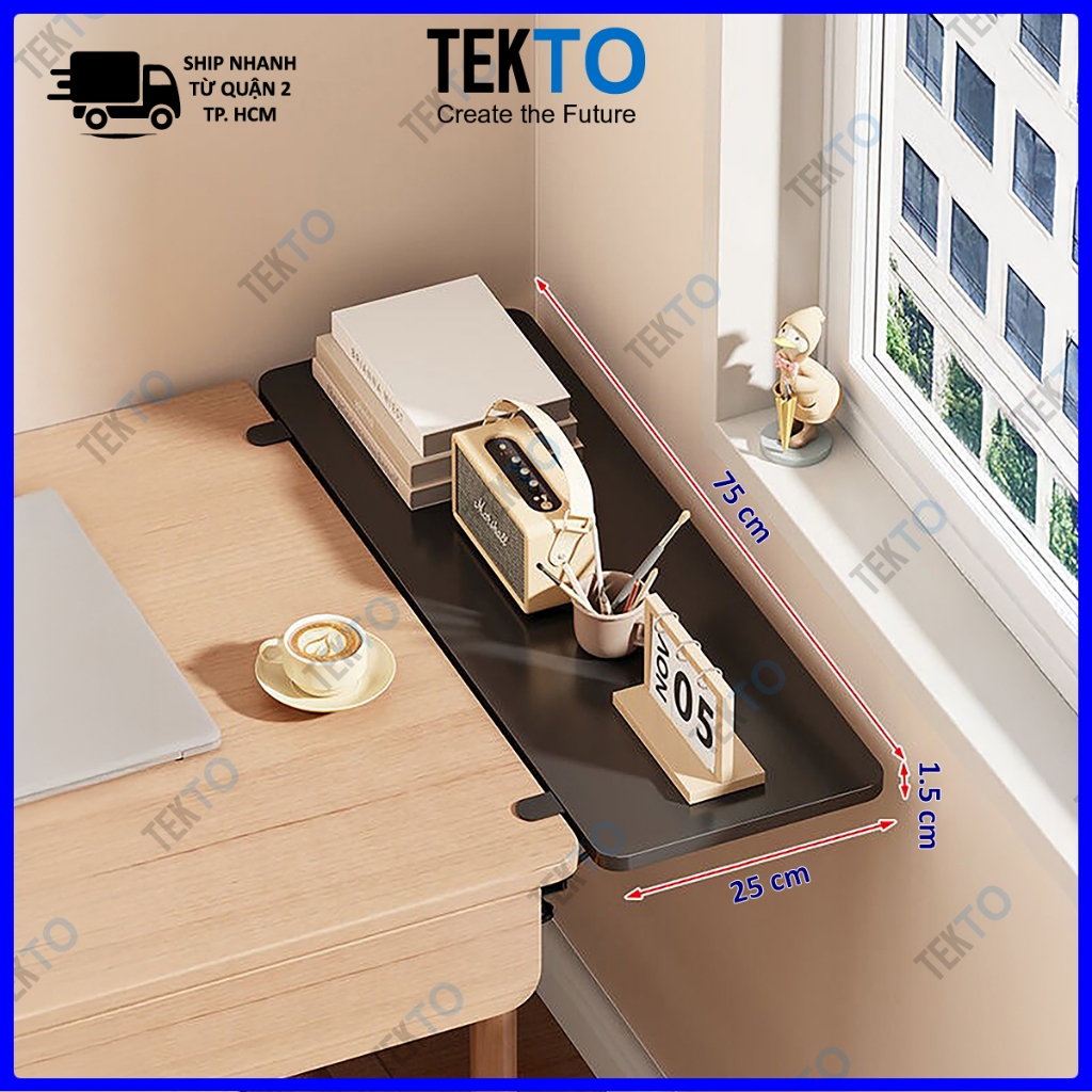 Tấm gỗ và Kẹp, Bản lề gập mở rộng bàn làm việc, tăng không gian để đồ - 132 | BigBuy360 - bigbuy360.vn