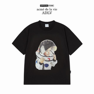 Áo Thun ADLV Baby Face Space Suit Boy Màu Đen (Domestic Duty Free Exclusive) - Hàng Chính Hãng