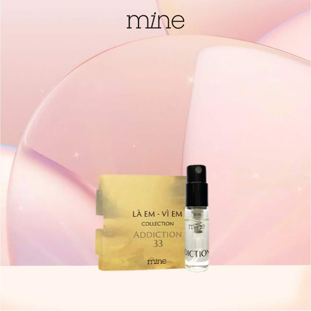 Nước hoa mine Addiction 33 Hương gỗ thư thái 2ml | Shopee Việt Nam