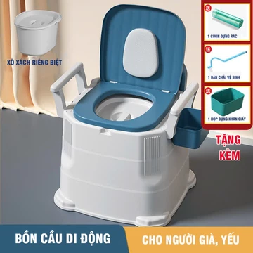 Bồn Cầu Cho Người Già ,Bô Vệ Sinh Trong Phòng, bô cho người đi lại khó khăn,bô vệ sinh có tay vịn