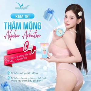 Kem Thâm Mông Alpha Arbutin Vip White 50ml Tặng Kèm Hủ Kem Dưỡng Trắng Mịn 50ml
