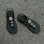 Giày Sandal quai hậu cao su thời trang nữ gắn charm đồng tiền và cỏ 4 lá đem lại may mắn QSHOES
