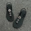 Giày Sandal quai hậu cao su thời trang nữ gắn charm đồng tiền và cỏ 4 lá đem lại may mắn QSHOES