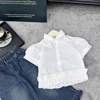S247-[tomnaukid] Set áo sơ Mi tay ngắn phối quần Jean size từ 8-30Kg