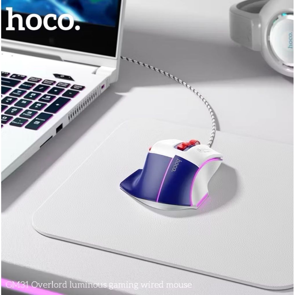 Chuột máy tính có dây hoco GM31 cổng usb