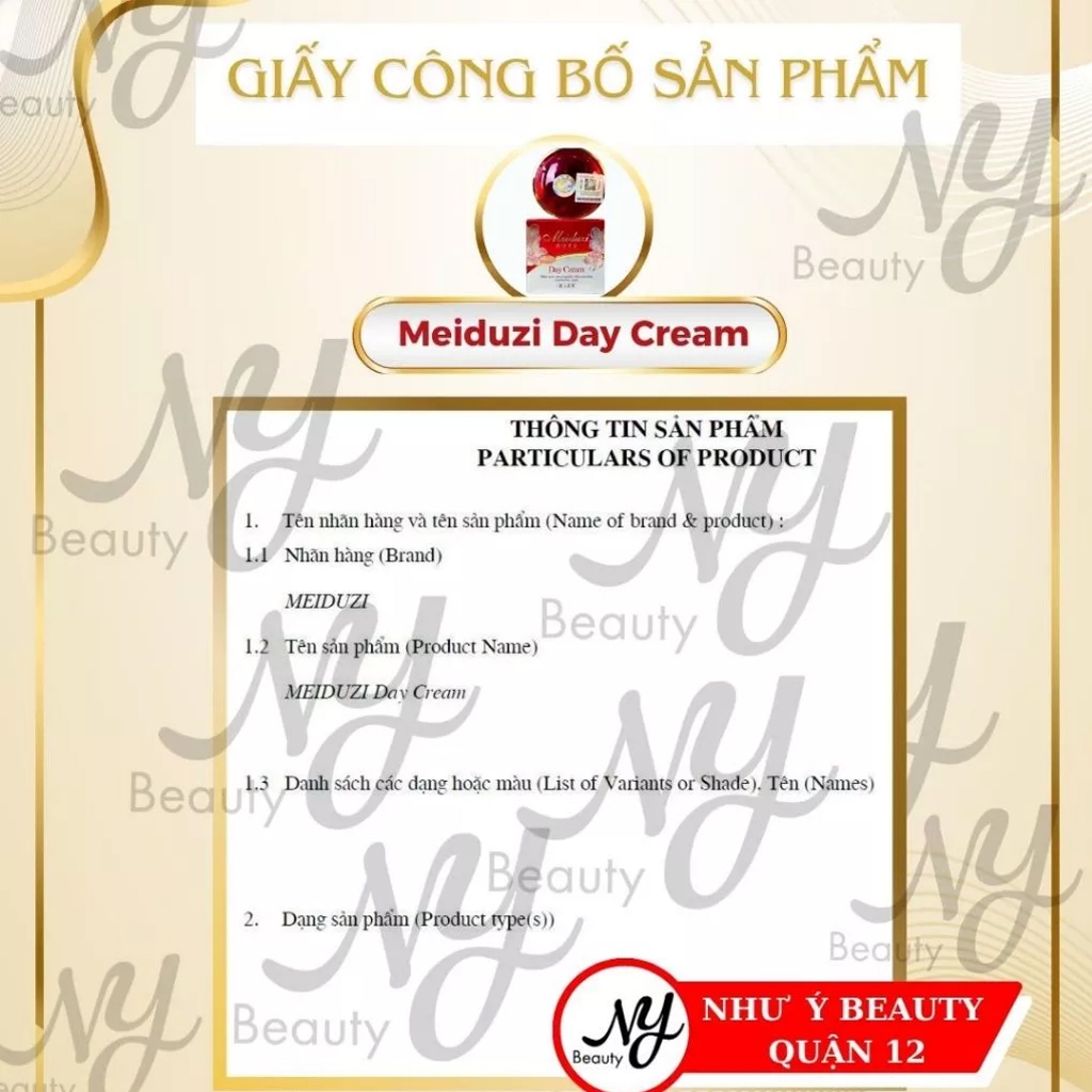 Kem Meiduzi Nhật Bản Ngày Và Đêm chính hãng Dưỡng Trắng Sáng da mờ thâm