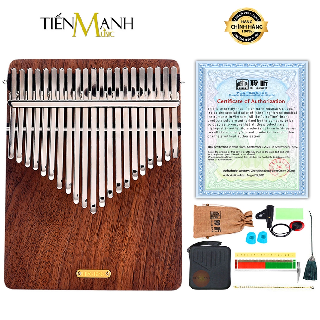 [Chính Hãng] Đàn Kalimba LingTing 21 Phím LT-K21W - Kèm Bộ Phụ Kiện K21 ...