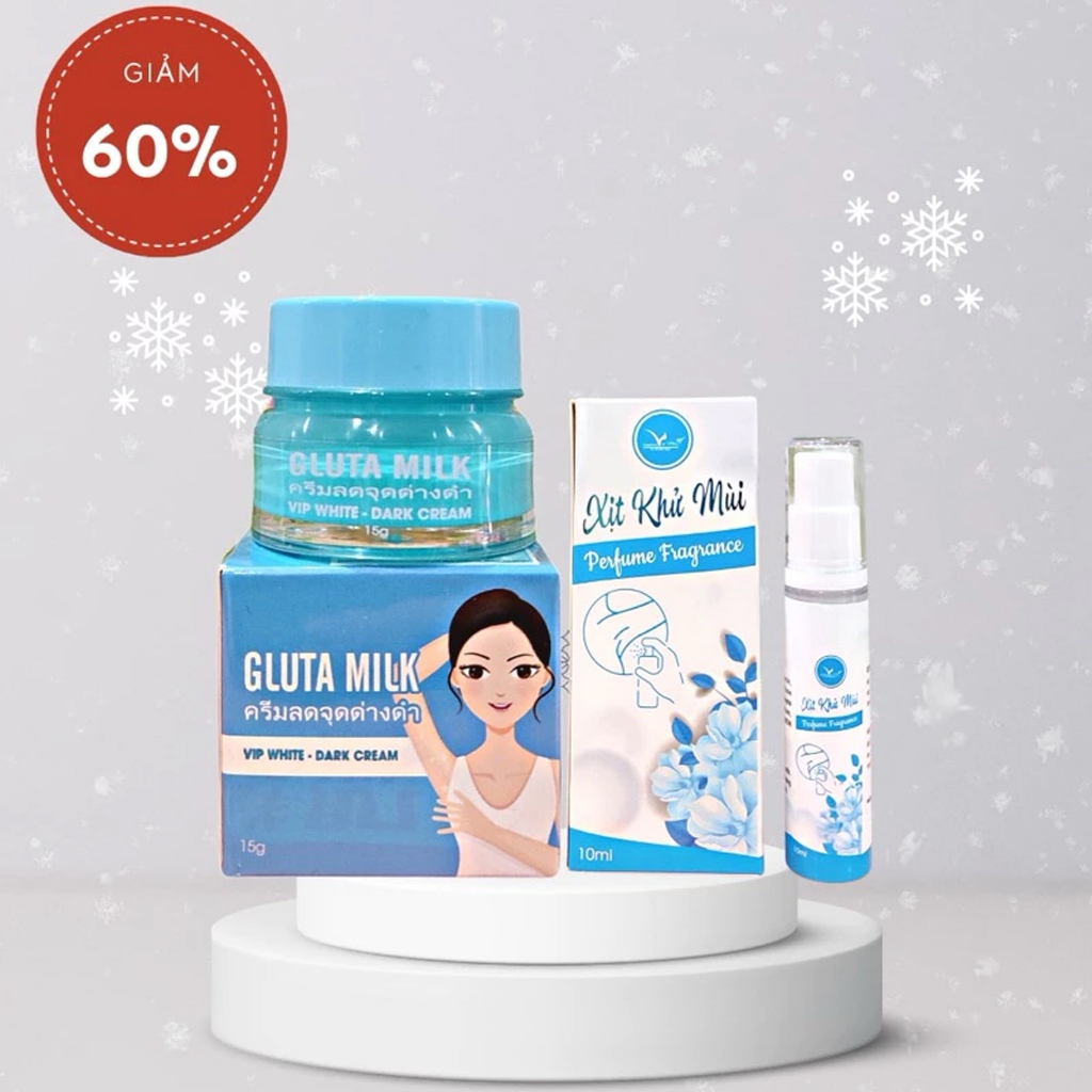 Kem Thâm Nách Glutamlik Giúp Mờ Các Vùng Da Sạm 15gr