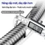 xiphong chậu rửa bát Bộ xả chậu rửa đơn inox kèm lõi nhấn bộ ống bồn rửa chén