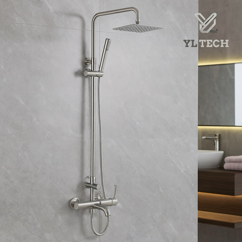 [ Cam Kết Chính Hãng ] Bộ sen cây tắm nóng lạnh SUPOR 231623-02-LS - Bảo hành 12 tháng