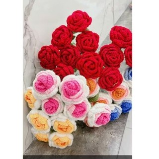 Bông hoa hướng dương len