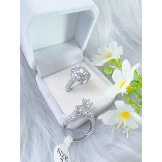 Hàng mới về Nhẫn mạ vàng trắng, nhẫn kim cương không tự nhiên cao – VẺ ĐẸP TINH KHÔI, ĐẲNG CẤP KHÁC BIỆT.