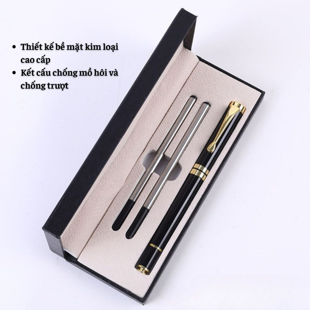 Set quà Bút ký kim loại quà tặng sinh nhật khách hàng, đối tác, thầy cô