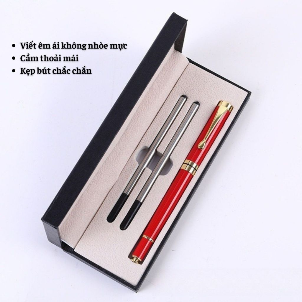 Set quà Bút ký kim loại quà tặng sinh nhật khách hàng, đối tác, thầy cô