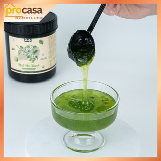 1.2kg Zestty - Mứt Mơ Xanh – Green Apricot Jam – Nguyên Liệu Pha Chế Trà, Soda, Cocktail, Topping
