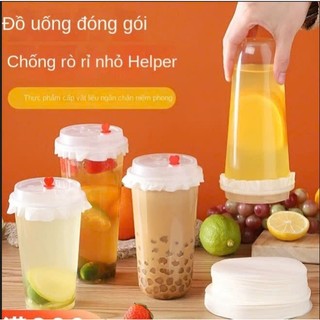 [500 tờ/1 tập]Giấy nến chống tràn lót cốc trà sữa, cốc cafe, cốc chè, cốc nhựa dùng 1 lần, giấy nến