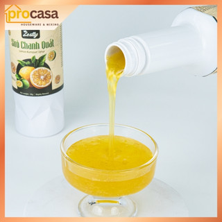 1kg Zestty - Siro Chanh Quất (Tắc) – Syrup Lemon Kumquat – Nguyên Liệu Pha Chế Trà, Soda, Sốt Chanh Quất