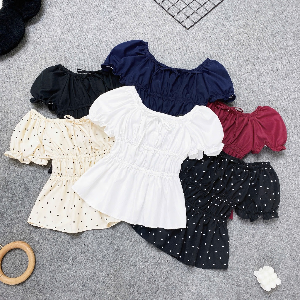 Áo Thun Nhún Eo Bigsize Nữ Lên Phom Tôn Dáng Dễ Thương Cho Các Nàng Mũm Mỉm A282