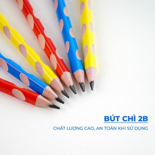 Bút Chì Gỗ Định Vị 2B CLASSMATE - Bút Chì Dễ Cầm Điều Chỉnh Tư Thế Viết Học Sinh Luyện Chữ Vẽ Phác Thảo Văn Phòng