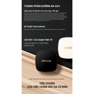 Phấn Nước Trang Điểm Mỏng Nhẹ, Dưỡng Sáng Elravie Mela Return 1 lõi 15g