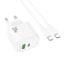 Bộ Sạc Nhanh HOCO CS54A 20W – Củ PD + Cáp Type-C to Type-C, Dùng Cho Android, iPad, Macbook Mini