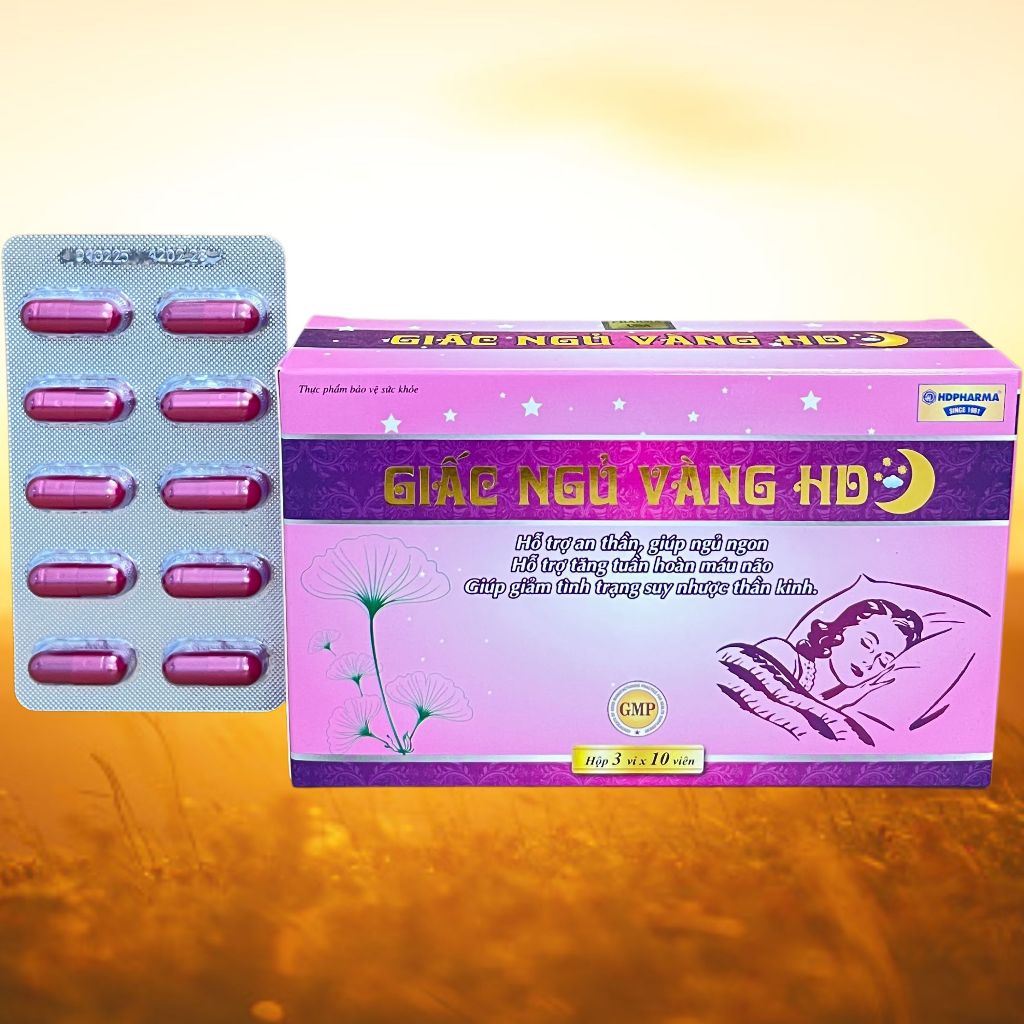 Giấc Ngủ Vàng HD Hồng - Rostex - Hải Dương - Vitamin Thanh Lọc