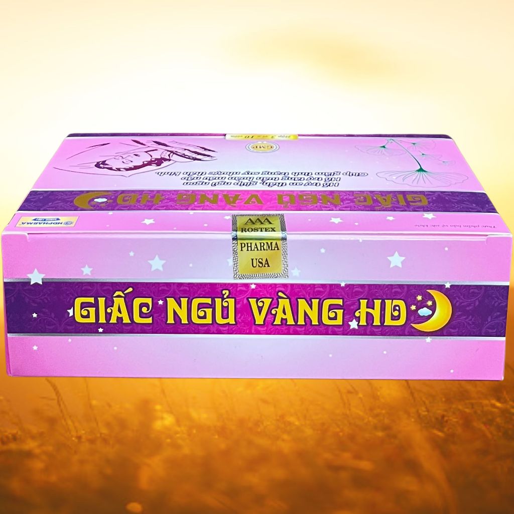Giấc Ngủ Vàng HD Hồng - Rostex - Hải Dương - Vitamin Thanh Lọc