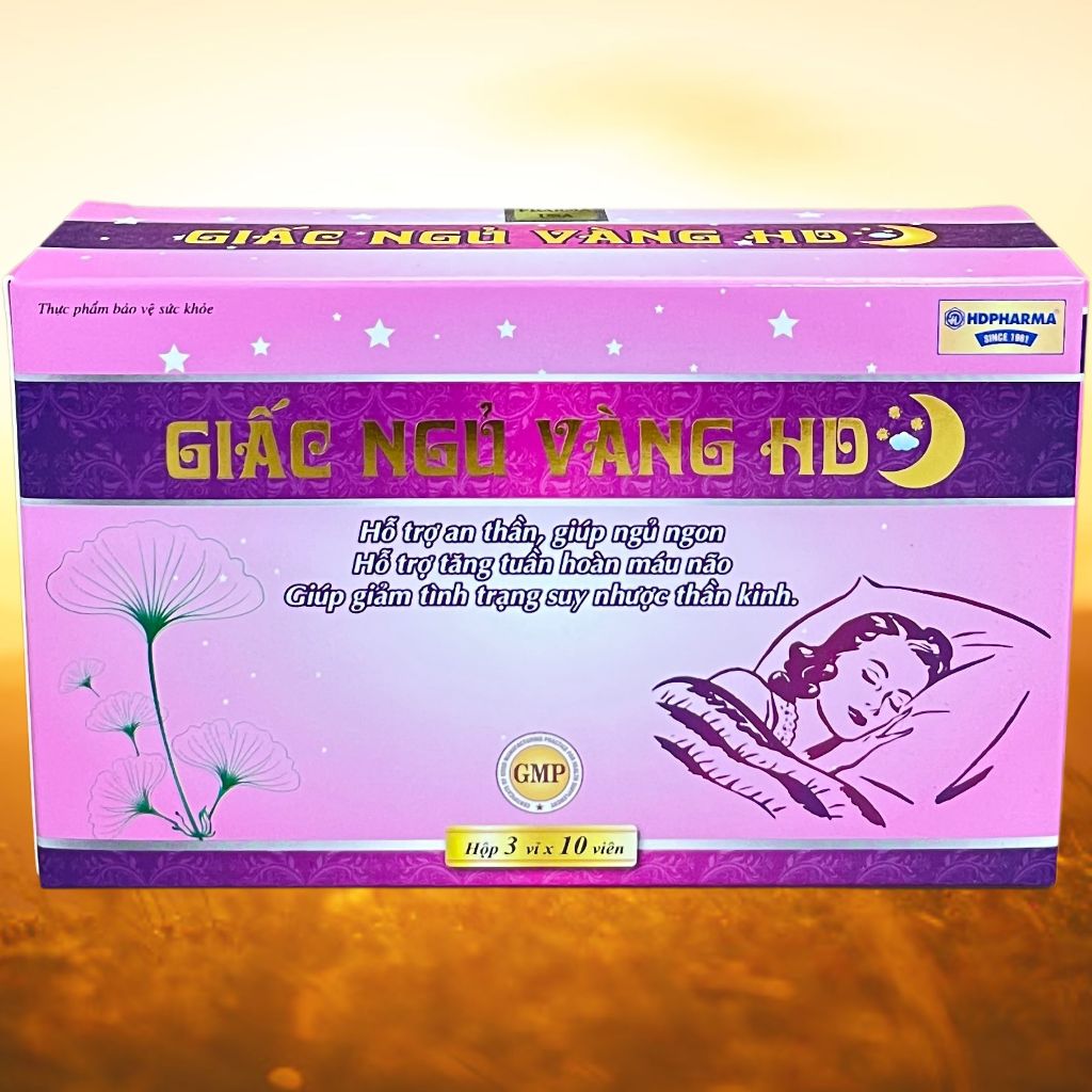 Giấc Ngủ Vàng HD Hồng - Rostex - Hải Dương - Vitamin Thanh Lọc