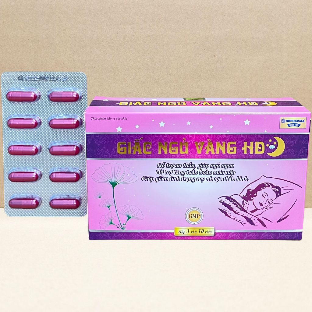 Giấc Ngủ Vàng HD Hồng - Rostex - Hải Dương - Vitamin Chữa Lành