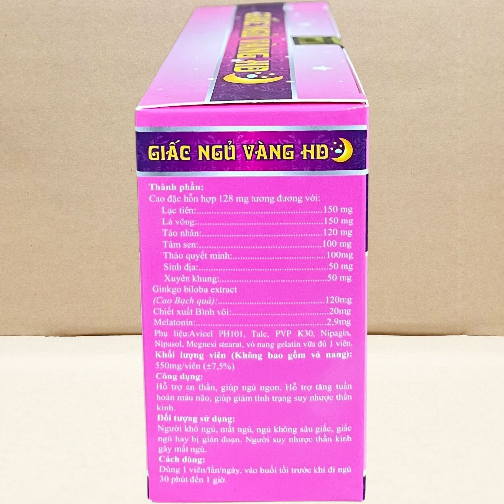 Giấc Ngủ Vàng HD Hồng - Rostex - Hải Dương - Vitamin Chữa Lành