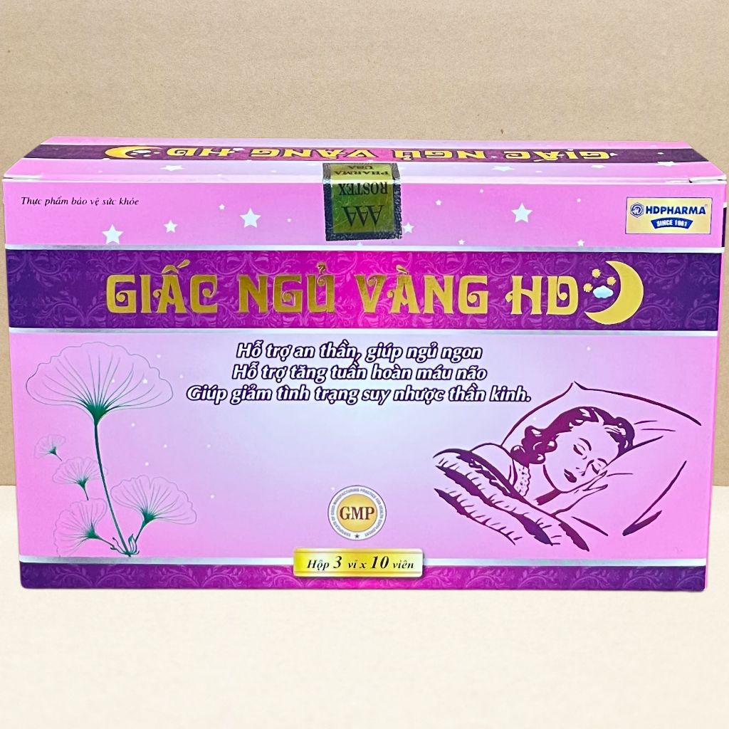 Giấc Ngủ Vàng HD Hồng - Rostex - Hải Dương - Vitamin Chữa Lành