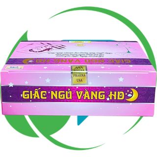 Combo 2 Hộp Giấc Ngủ Vàng HD Hồng - Rostex - Hải Dương - Vitamin Phục Hồi