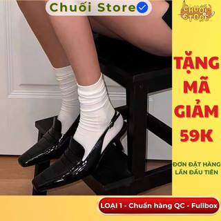 Giày cao gót nữ da PU tổng hợp dệt vải đế cao su thanh lịch dịu dàng nữ tính