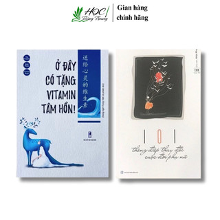 Sách-Combo:Ở đây có tặng vitamin tâm hồn+101 thông điệp thay đổi cuộc đời phụ nữ(có file nghe)