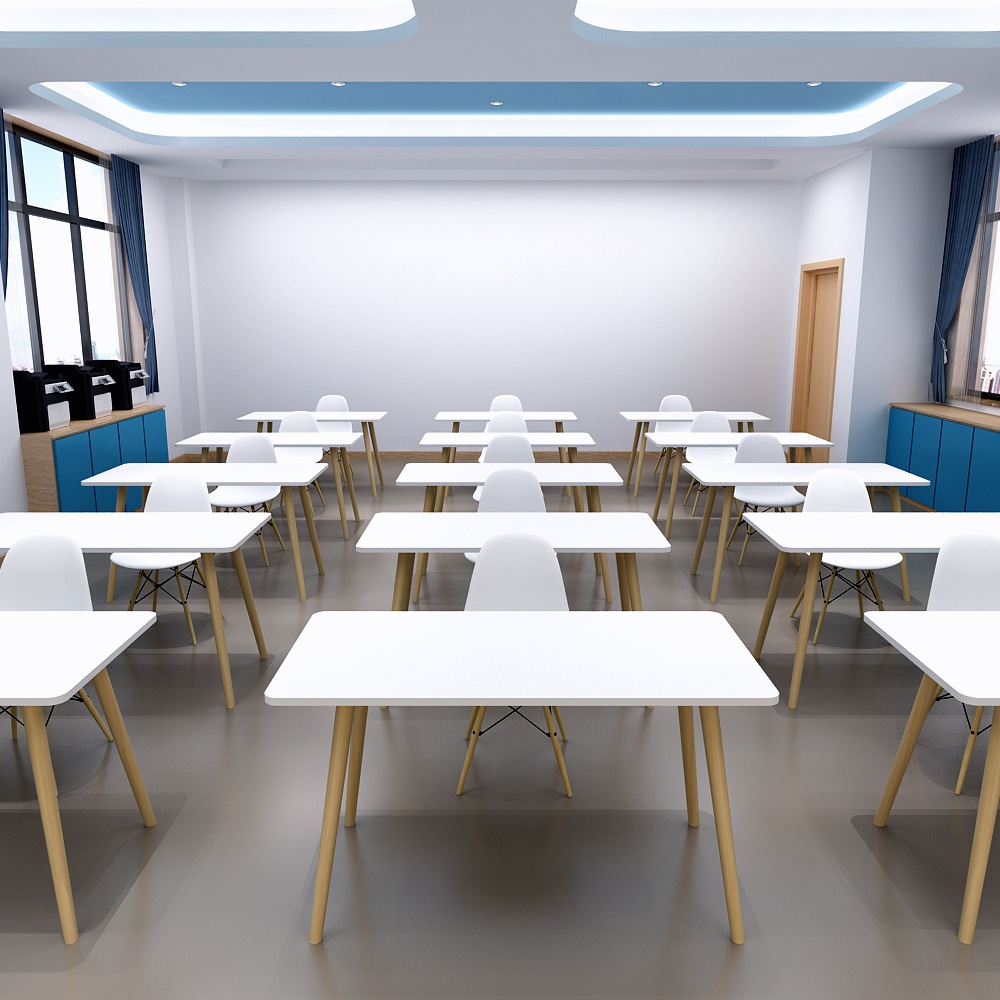Bàn làm việc, bàn học, bàn gaming chân gỗ lắp ráp tiện lợi hiện đại NHU Y DECOR