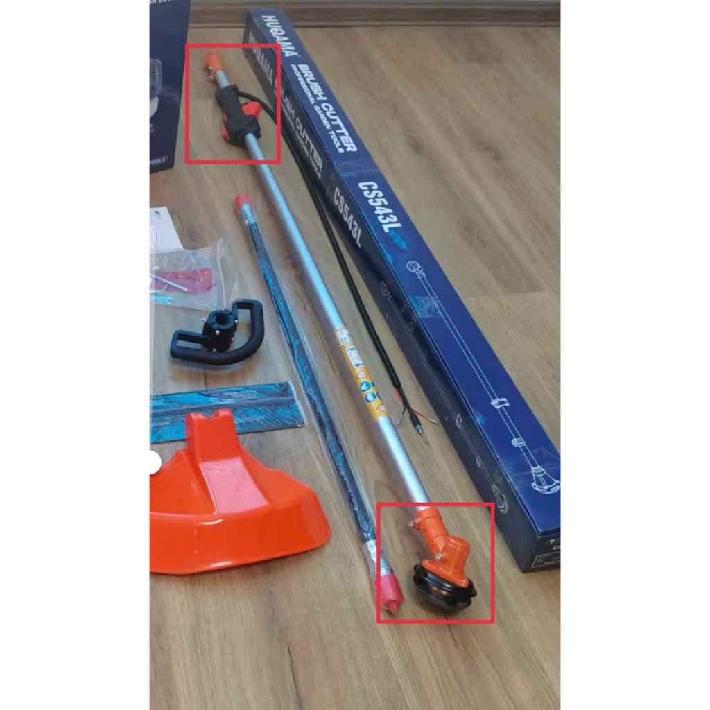[Nòng 43] Máy cắt cỏ Husqvama  520 2 thi và 543 động cơ 4 thì 1.5Kw Khỏe| máy cắt cỏ đeo vai, máy phát cỏ