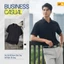 Áo sơ mi nam YODY cộc tay Business bề mặt tổ ong hoa văn jacquard thoải mái ít nhăn MOSH25S090