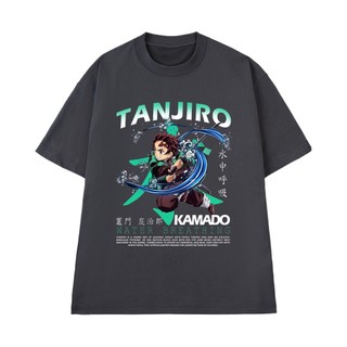Áo Thun NGỐ TEE Anime Demon Slayer Kamado Tanjiro Hơi Thở Của Nước Vải Cotton 100 Thoáng Mát