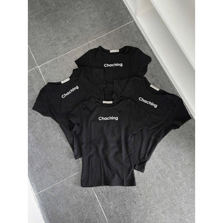 Áo babytee ôm cổ tròn in chữ ( 0A32)- MYHANH.GU