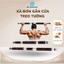 Xà đơn chống xoay treo tường chắc chắn đủ kích thước 68-130cm