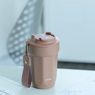 Ly giữ nhiệt EASY SNAP dung tích 380ml, MATSU, thép không gỉ 304, kín nước, uống trực tiếp an toàn