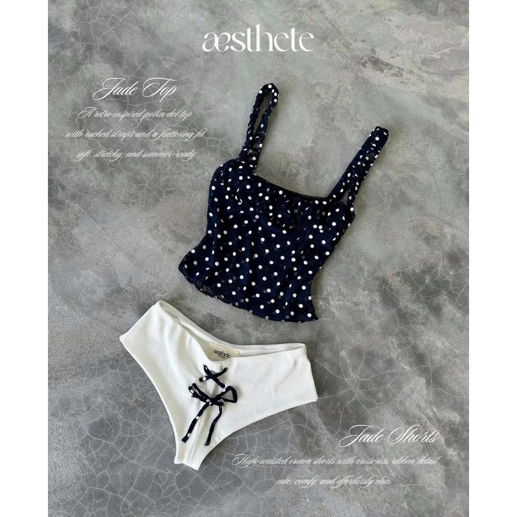 AESTHETE - JADE TOP áo ren