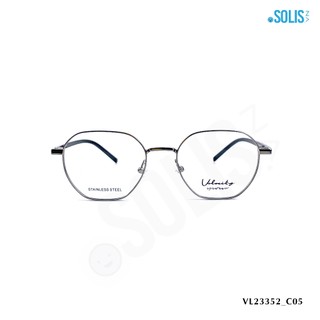 Gọng kính nhựa hiệu Velocity VL23352 kích thước 49-18-143