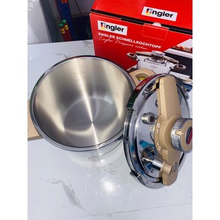Nồi áp suất inox Engler EGL 922KT dung tích 6L inox 304 an toàn bền bỉ dùng trên mọi loại bếp- Bếp Của Hà