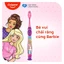 Bàn chải đánh răng Colgate họa tiết Barbie dành cho bé